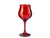 Pasabahce 518742 Wavy glazenset, glas, rood, 6 stuks