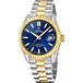 Festina F20085/B Polshorloge Unisex Blauw Staal Saffierglas 10 ATM