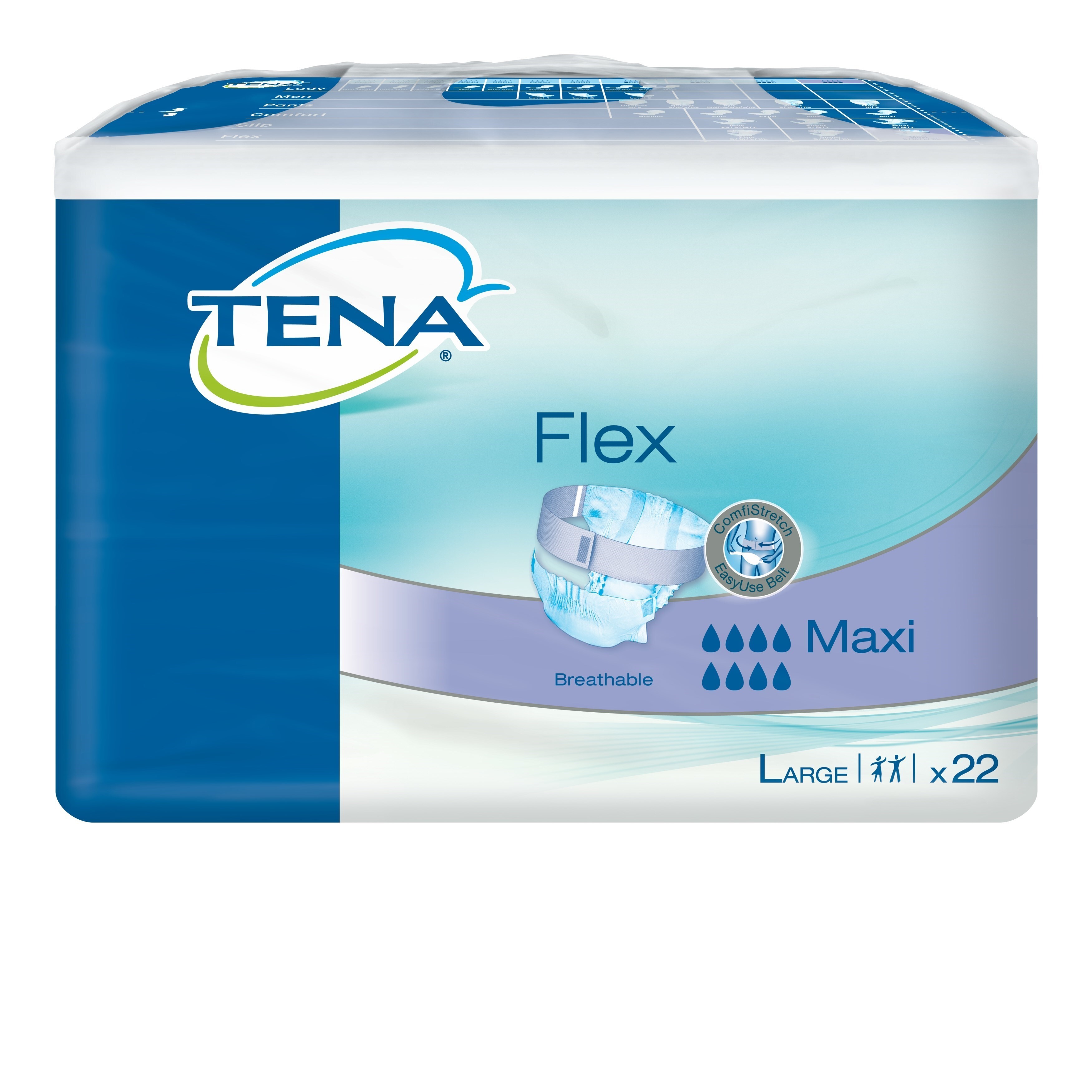 Tena Flex Maxi Large - 22 stuks - Incontinentie luiers