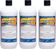 Claudius Cosmetics B.V. Showerscrub Sweet Orange & Cedarwood 1 liter - set van 3 stuks