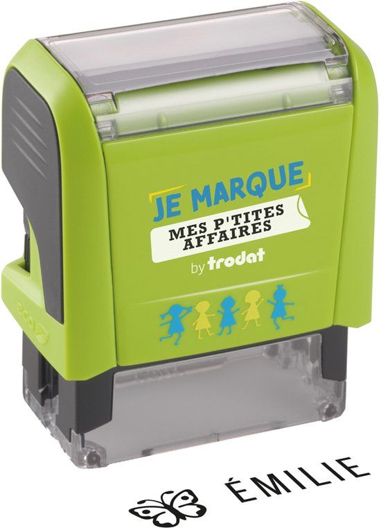 Trodat Stempel "Ik merk mijn spulletjes" groen