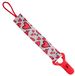 Difrax Fopspeenkoord I Love - Rood/Hartjes