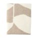 Scandi Living Plaid en laine Leaf 130x180 cm Taupe