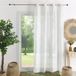 HomeMaison Effen voile met gekruld effect