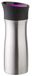 Helios Click'n'Drink isolatiebeker, roestvrij staal, braambes, 0,3 liter