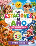 Las Estaciones del Año – Libro para Colorear para Niños de 2 a 5 Años