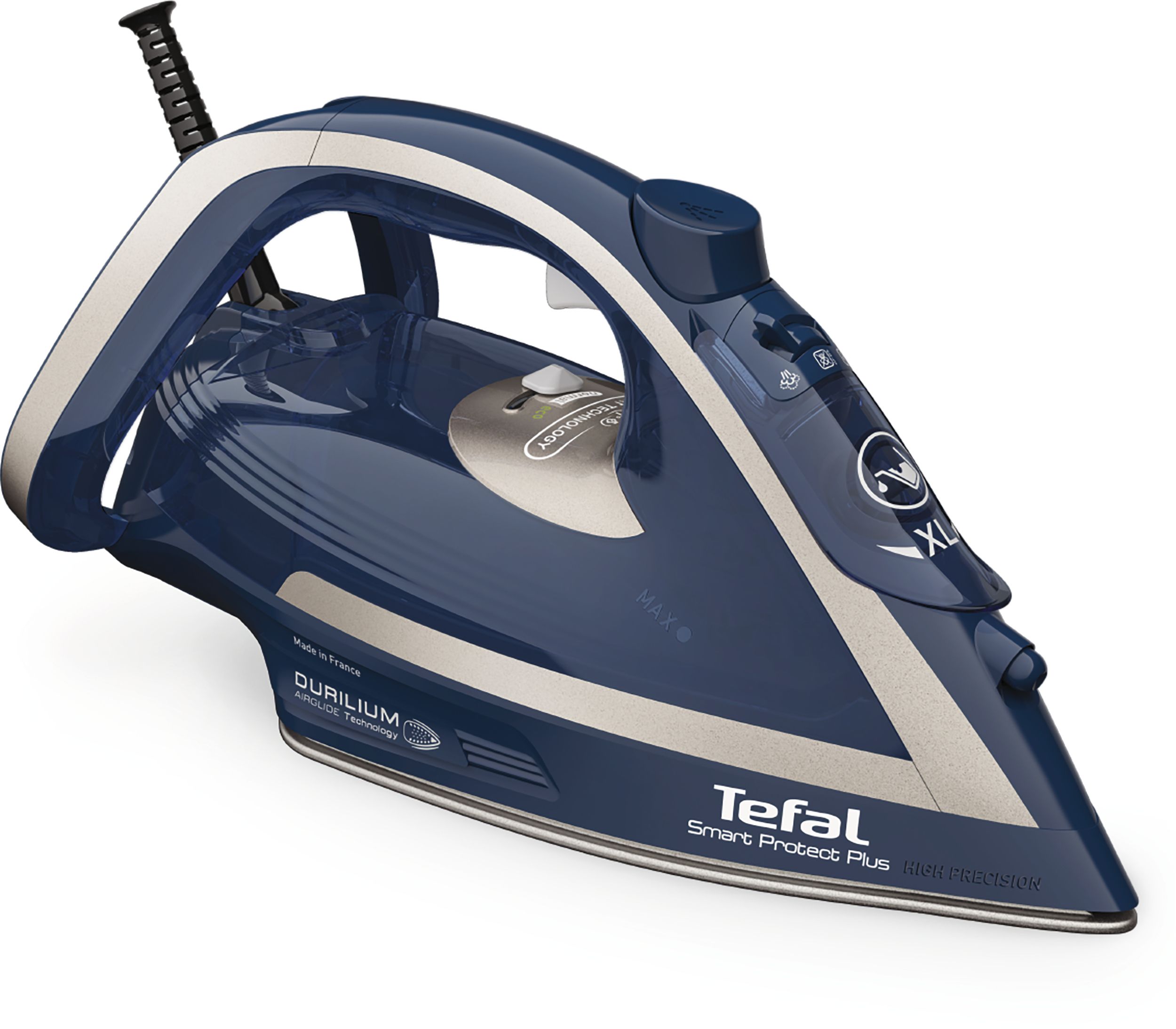 Tefal Smart Protect Plus FV6872 - Stoomstrijkijzer - 2800W - Blauw