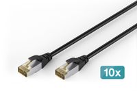 Digitus DK-1644-A-020-OD-10 Netwerkkabel Zwart 2 m Cat6a S/FTP Rond