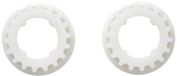 TAMIYA 300053989 - DB-01/TRF416 18 Z centrale riemwiel, 2 stuks