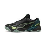 PUMA Solarstrike 4 handbalschoenen heren, Groen/Zwart, Maat 36