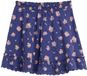 Tom Tailor Minirok met bloemenpatroon - Maat 116/122 - dark blue multi color flower