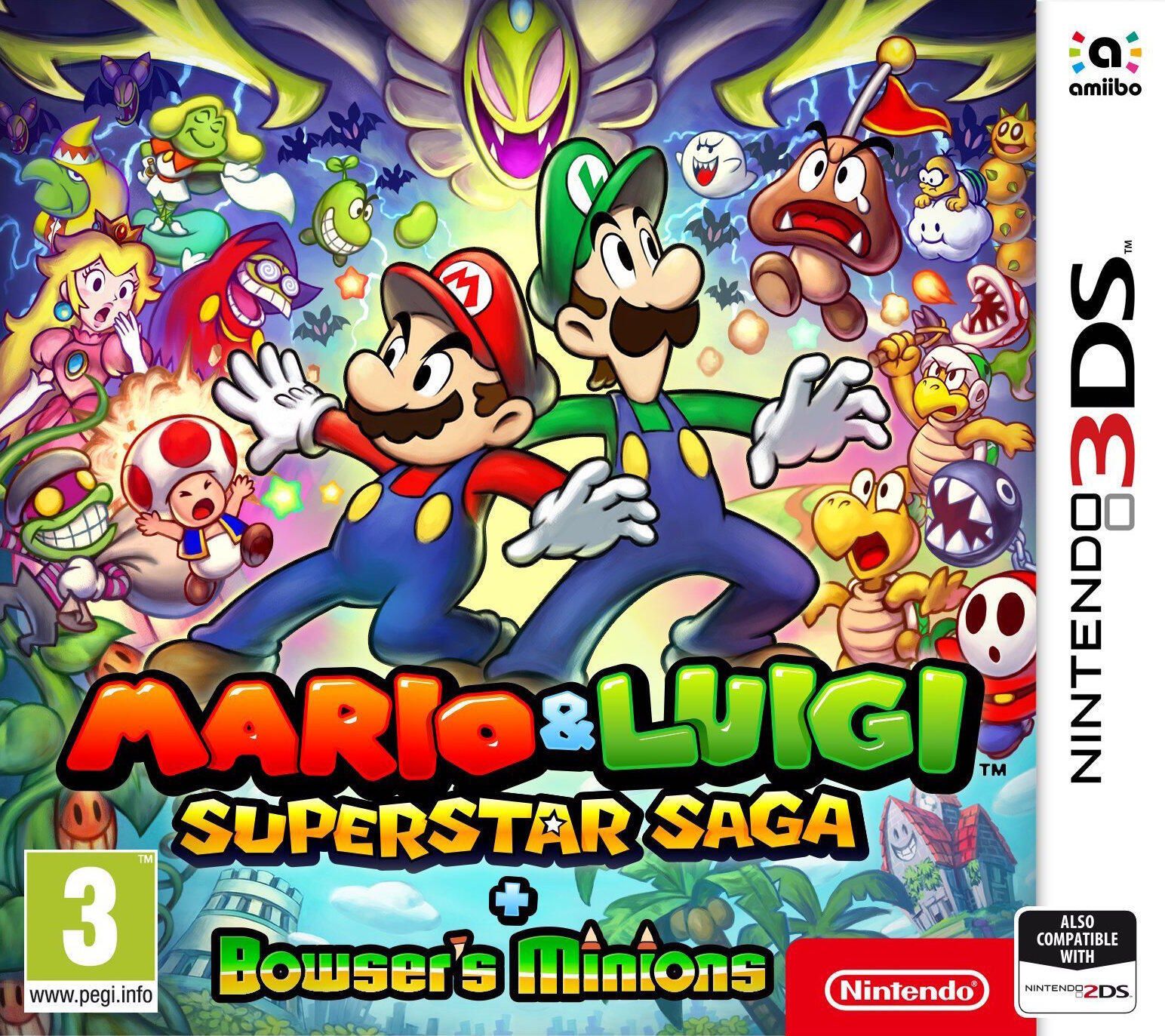 Nintendo Mario & Luigi Superstar Saga + Bowsers Onderdanen - Nintendo 3DS