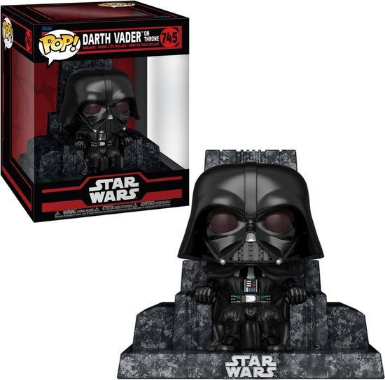 Funko Star Wars Darth Vader on Throne (Pop! Deluxe) vinylfiguur 745