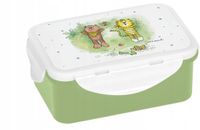 Merkloos Compacte Broodtrommel - Groen - 16x10x6,5cm