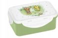 Merkloos Compacte Broodtrommel - Groen - 16x10x6,5cm