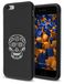 mumbi Hoes compatibel met iPhone 6 / 6S mobiele telefoon case dubbele grip met motief Calavera wit, zwart