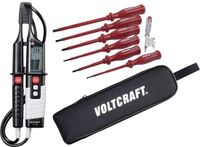 VOLTCRAFT VC 64 Tweepolige spanningstester CAT III 1000 V, CAT IV 600 V Akoestisch, LED, LCD