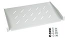 HMF 65499: Serverkastbodem | 19 inch | 1 HE | Inbouwdiepte 300 mm | Lichtgrijs
