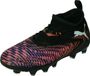 Puma Future 8 Match Fg/Ag Jr Voetbalschoenen - Zwart - Maat 32