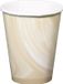 Folat Bekers Marmer Beige 250ml - 6 stuks