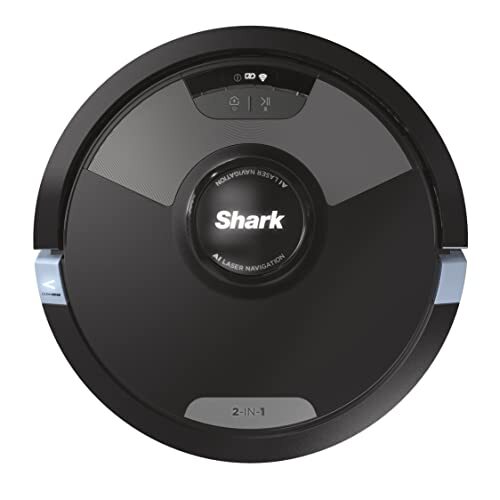 Shark AI Ultra RV2600WDEU Robotstofzuiger, 2-in-1, tot 110 minuten looptijd, ultrasoon afvegen, zelfreinigende borstelrol, wifi-app