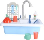 Top1Toys KiddyGo Afwasbak met echt kraantje en Color Change servies