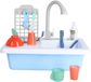 Top1Toys KiddyGo Afwasbak met echt kraantje en Color Change servies