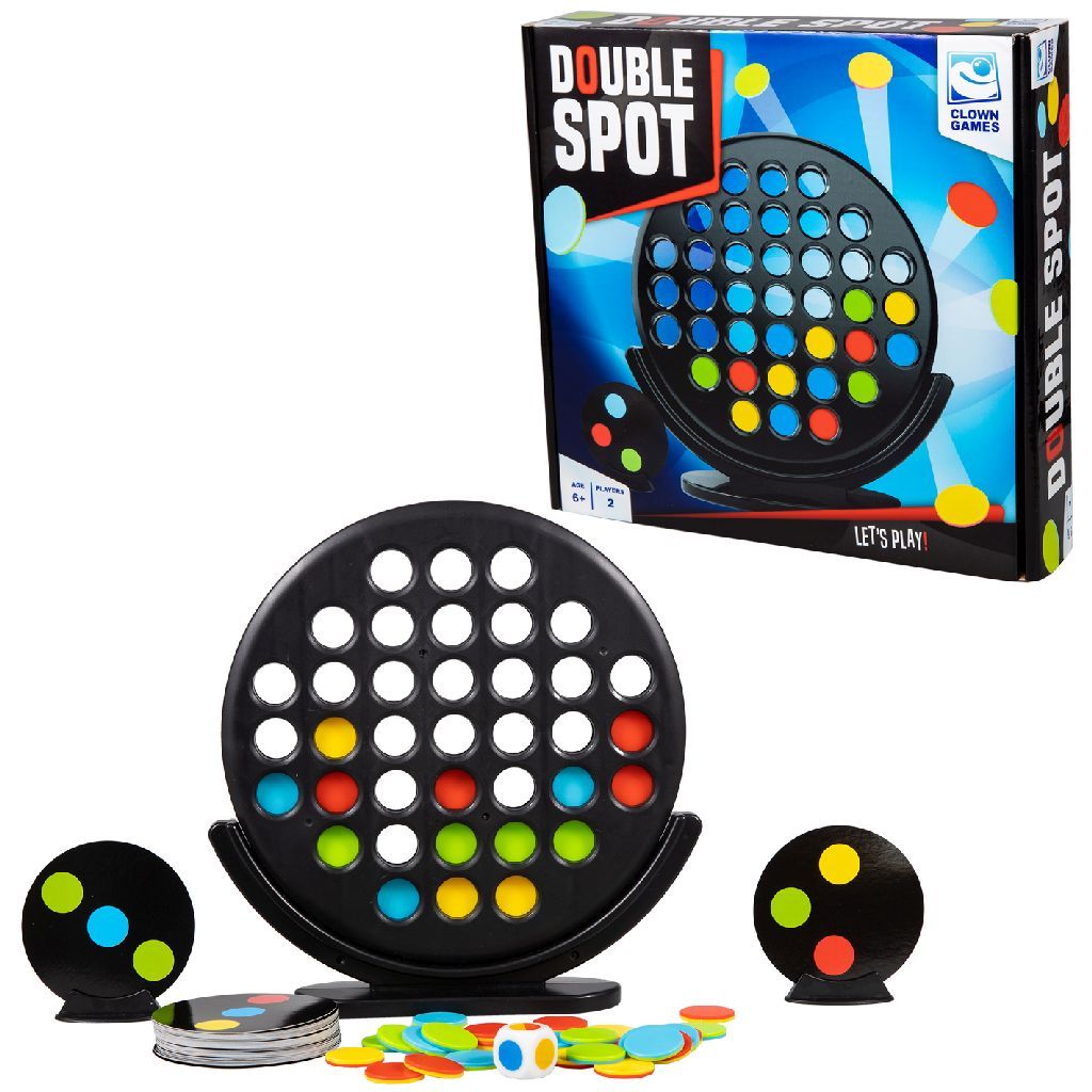 Clown Games Double Spot Game - Bordspel - 6+ jaar