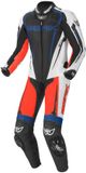 Berik Race-X Zwart Wit Rood Blauw 1-Delig Motorpak - Racepak Maat 58