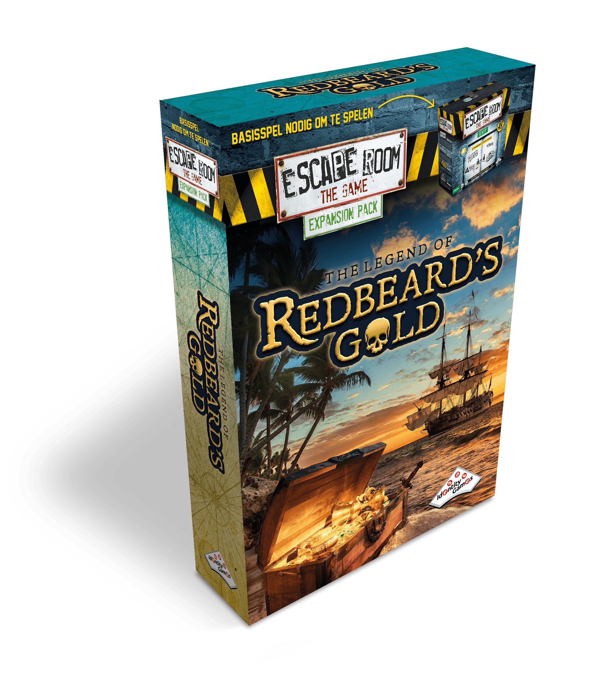 Identity Games Escape Room The Game: The Legend of Redbeard's Gold - Expansion Pack