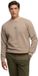 Superdry Micro Logo Crew Sweatshirt Beige L Man