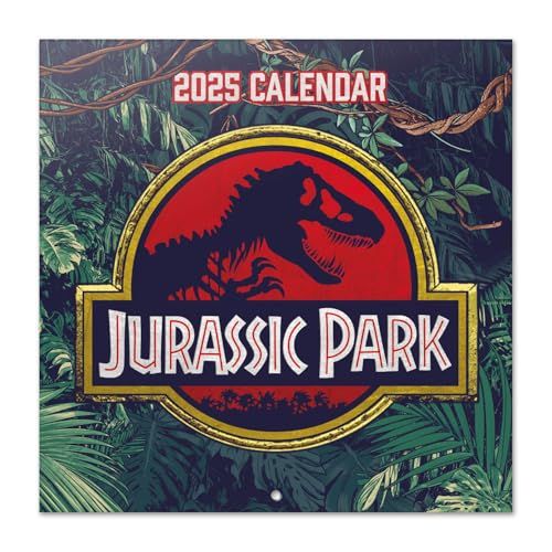 Grupo Erik Kalender 2025 Jurassic Park - Broschürenkalender 30x30 cm