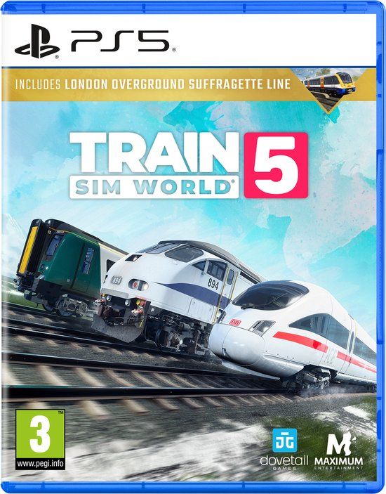 Mindscape Train Sim World 5 - PlayStation 5 - Standard Edition - Blu-ray
