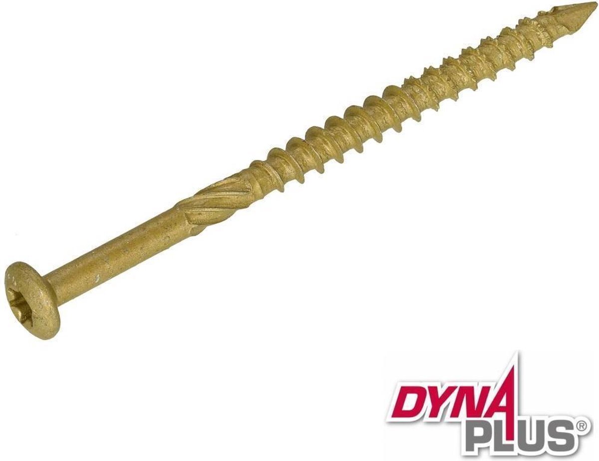 Dynaplus Potdekselschroeven outdoor coating TORX TX-15 cilinderkop 4 x 40 mm 200 stuks