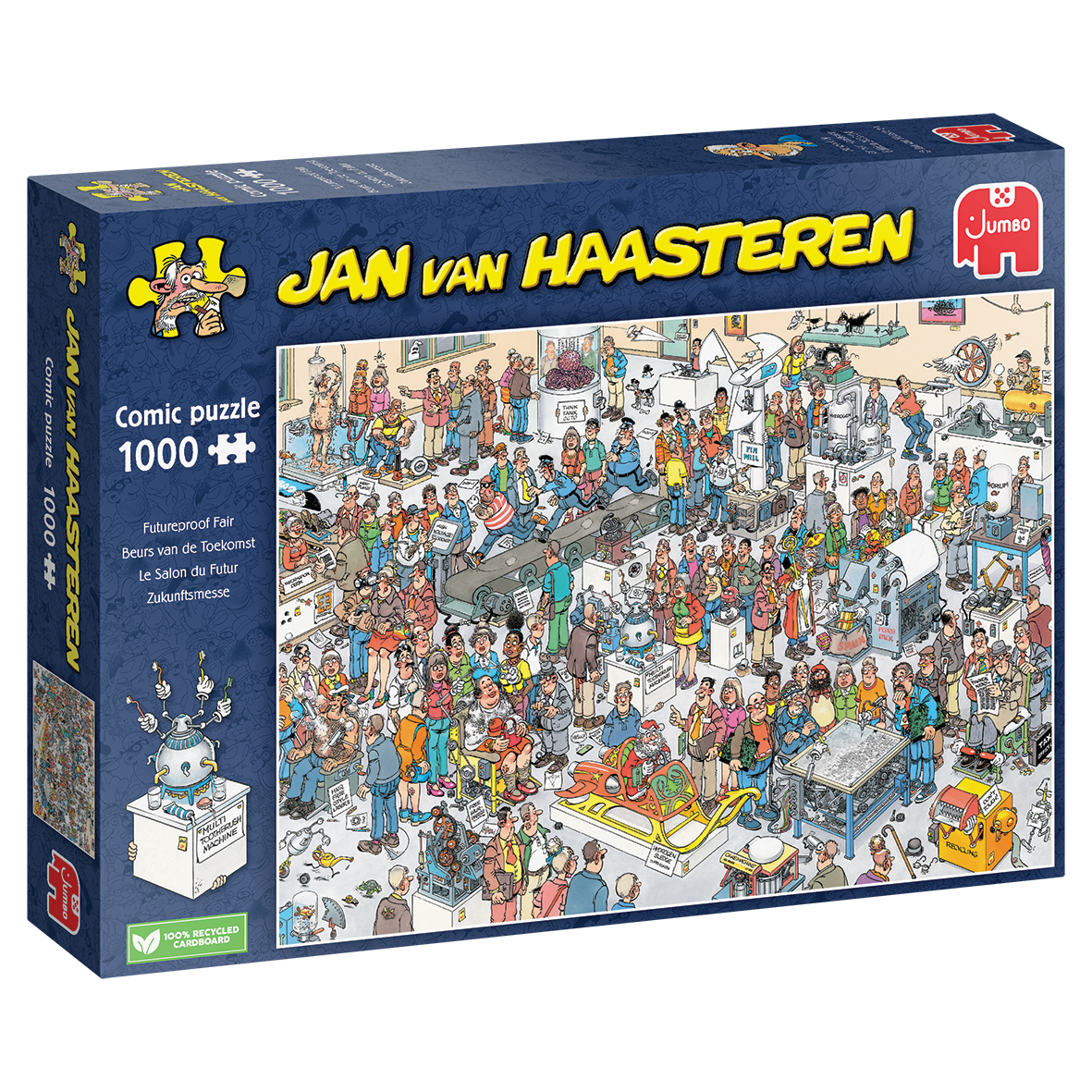 Jan van Haasteren Beurs van de Toekomst 1000 stukjes - Legpuzzel voor volwassenen