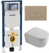 Geberit QeramiQ Dely Swirl Toiletset - Geberit