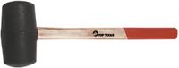 Grupa Topex Rubberen Hamer - 60mm - 400g - Houten Steel