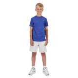 Raizzed relaxed regular waist sweatshort grijs melange