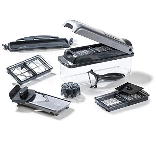 Genius Nicer Dicer Plus A34141 Groentesnijder - Zilver/Zwart
