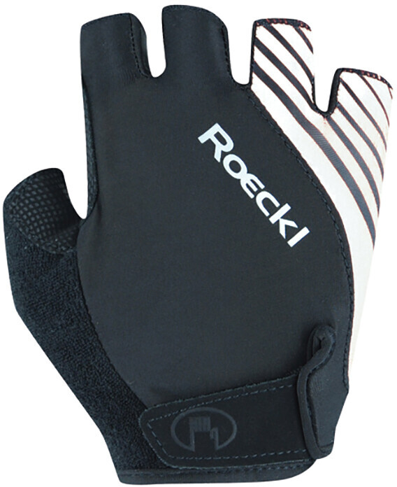 Roeckl Naturns Gloves, black/white