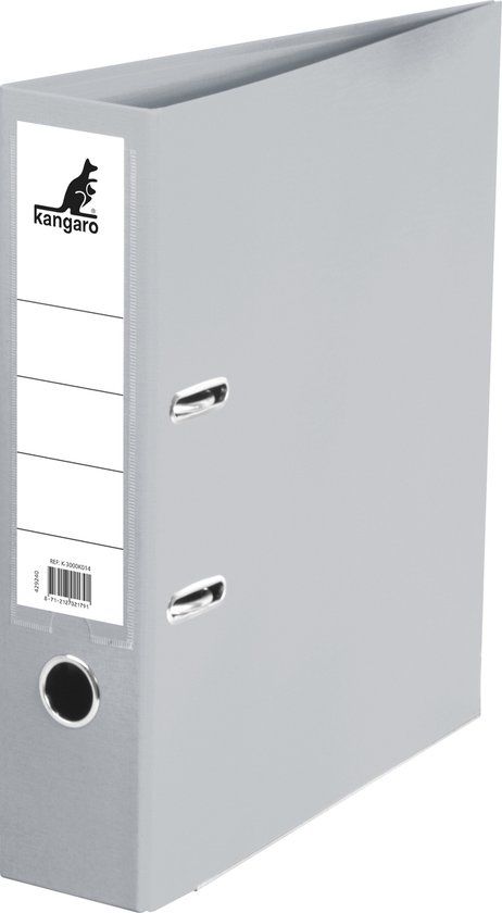 Kangaro Ordner A4 75mm 2-rings Grijs