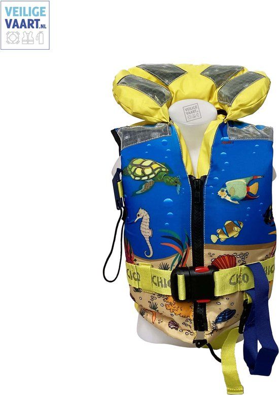 Lalizas Chico Kinderreddingsvest 10-20 kg Geel
