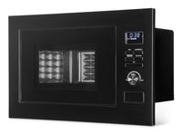 Bomann MWG 3001 H EB - 3in1 Inbouwmagnetron met grill, hete lucht, magnetron - 25liter- zwart
