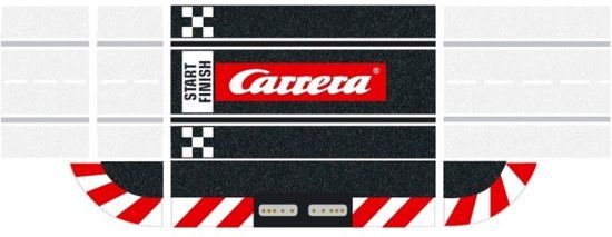 Carrera Aansluitstuk met een standaard rechte - racebanen - 1:32