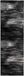 vidaXL - Tapis FLORNES - Tissé - Noir - 100 x 250 cm