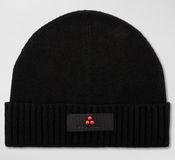 Peuterey Silli 04 blend knitted hat graphite blue