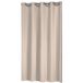 Sealskin Coloris Douchegordijn - Katoen/Polyester - Beige - 180x200 cm