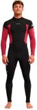 Quiksilver Prologue 4/3 Mm combinaison intégrale à manches longues et fermeture éclair dans le dos noir S homme