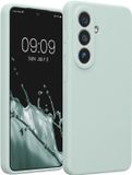kwmobile telefoonhoesje geschikt voor Samsung Galaxy S26 - TPU backcover met siliconen coating - Smartphone case in cool mint