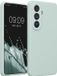 kwmobile hoesje geschikt voor Samsung Galaxy S26 - TPU backcover met siliconen coating - Smartphone case in cool mint